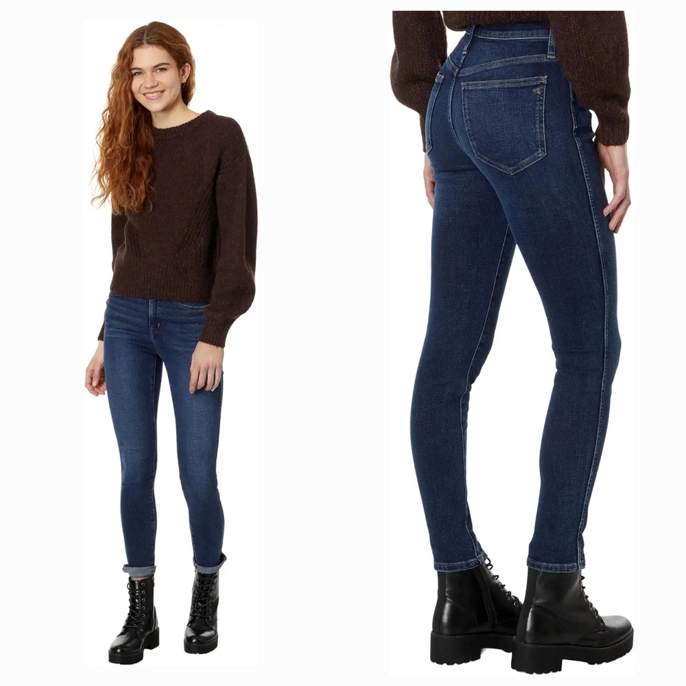 Madewell 10” High Rise Skinny Jeans Kingston Wash Women’s 25 29” Inseam